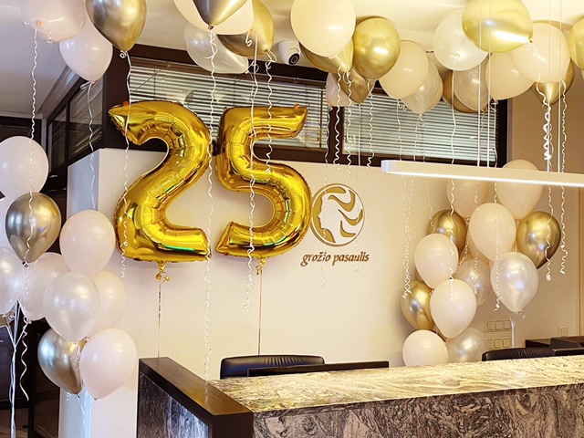 klinikos Grozio pasaulis 25 metu gimtadienis jubiliejus Kaunas mini